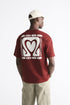 ZR SLOGAN PRINT T-SHIRT