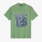 B.L.M.N Green Premium Printed T-Shirt