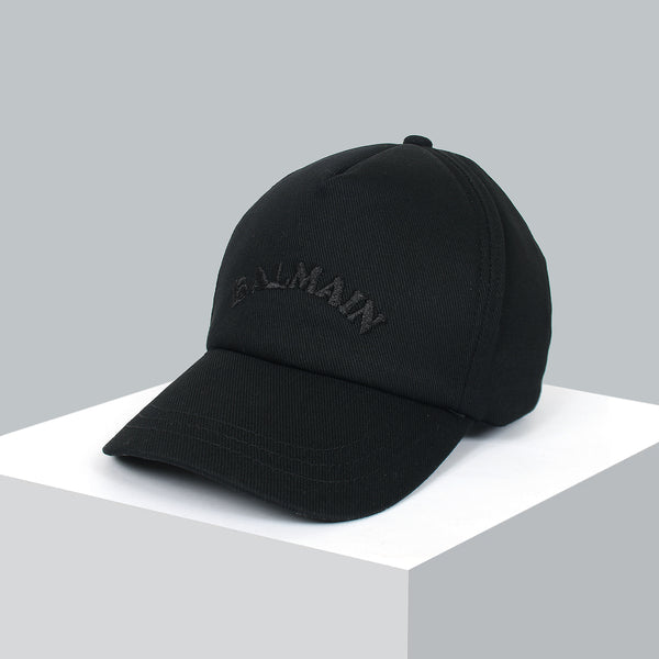 Balmain Black Basic Cap