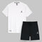 NK White jordan Shorts Summer Tracksuit