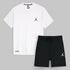 NK White jordan Shorts Summer Tracksuit