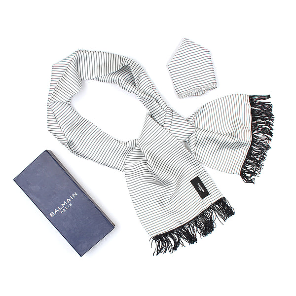 Balmain Stripes Premium Scarf BL 8