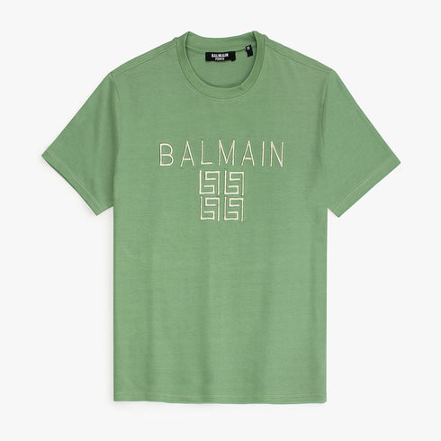 B.L.M.N Green Embroidered Premium T-Shirt
