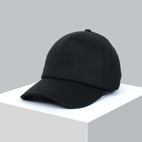 Balmain Black Basic B Cap