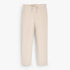 ZR Stone White Cotton Pique Trouser