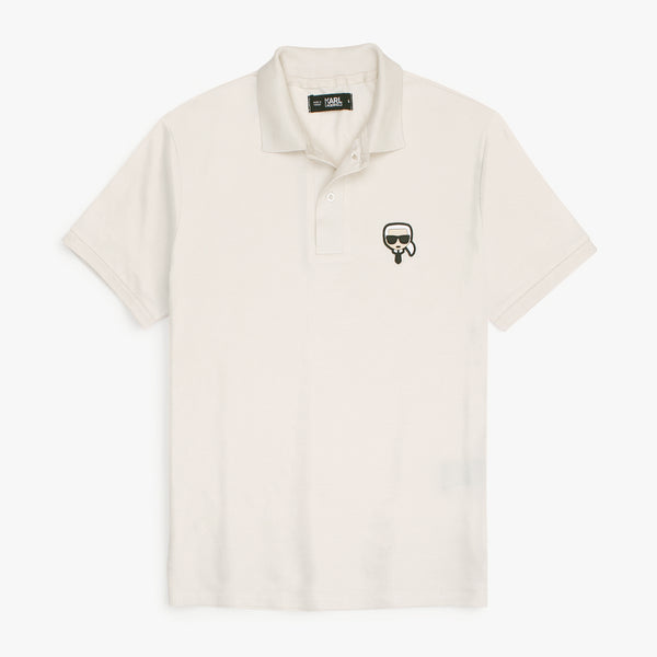 K.A.R.L Stone White Polo Shirt