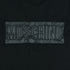 Moschino Black Leather E T-Shirt