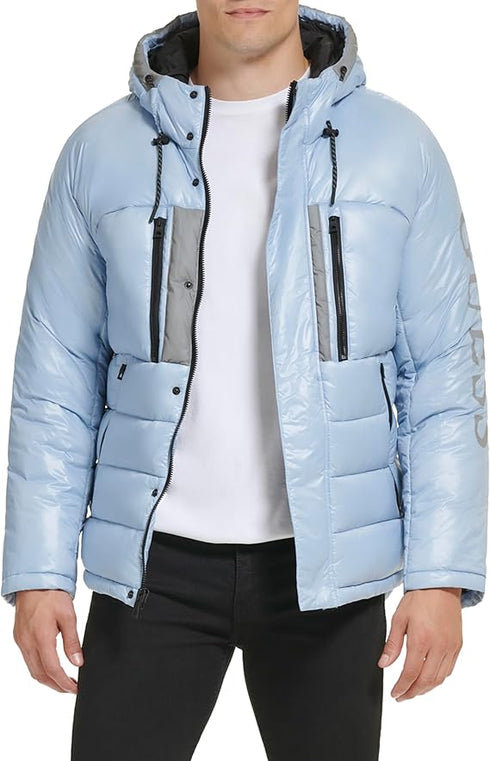 GS Puffer Jacket Ocean Blue