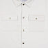 ZR Regular Fit Overshirt - Pearl White