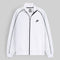 NK White Zipper