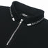 Balmain Black Zipper Polo D Shirt
