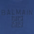 B.L.M.N Blue Embroidered Premium T-Shirt