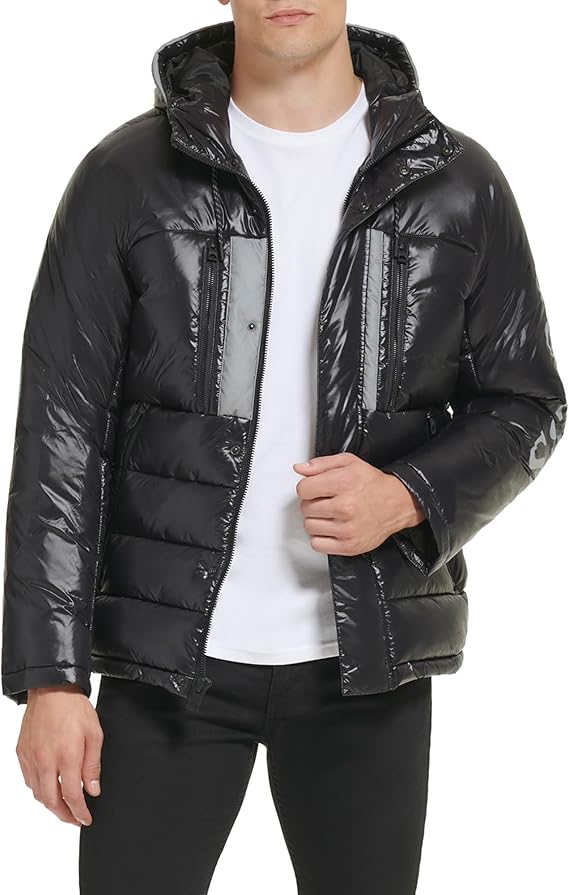 GS Puffer Jacket Black