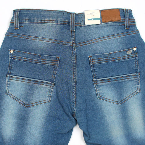 Generic Denim Shorts Double Fade