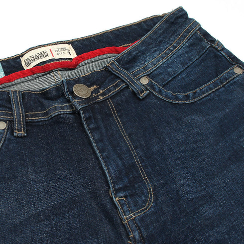 Dark Denim Shorts Ripped