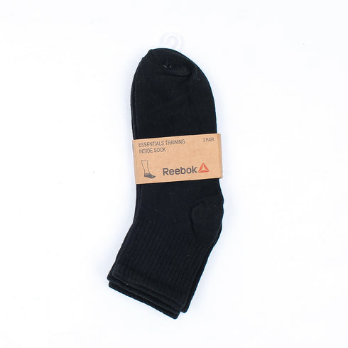 Reebok Ankle Socks Pack of 3 Black