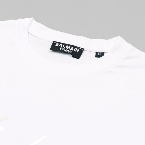 BLMN Silver Signature White T-Shirt