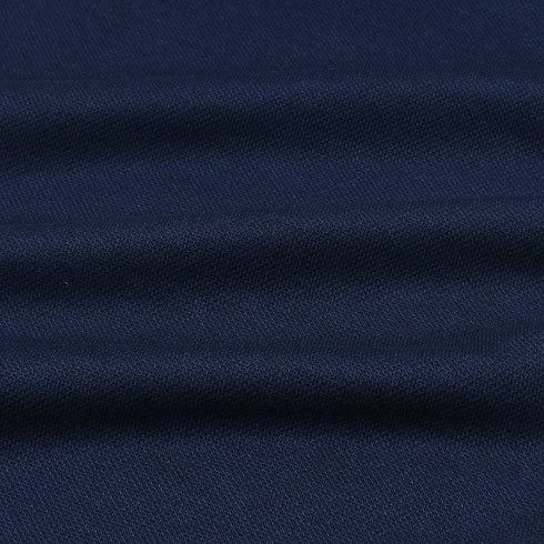 ZR Navy Cotton Pique Trouser