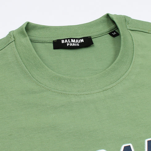 B.L.M.N Green Premium Printed T-Shirt