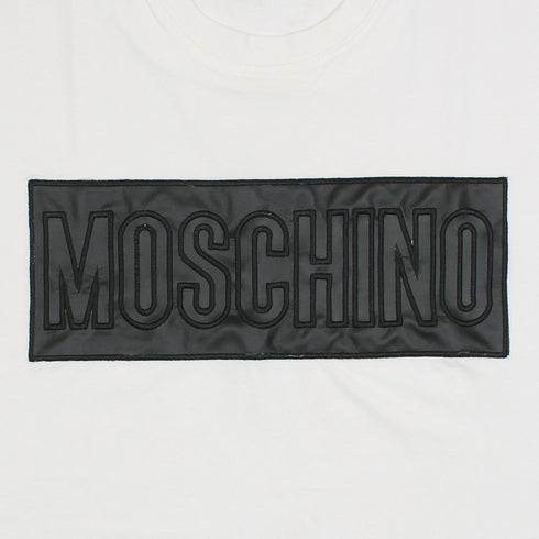 Moschino White Leather T-Shirt
