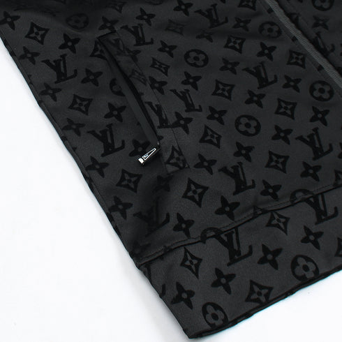 LV Lightweight Flock Printed Zipper