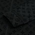 L.V Mirror Flock Printed zipper