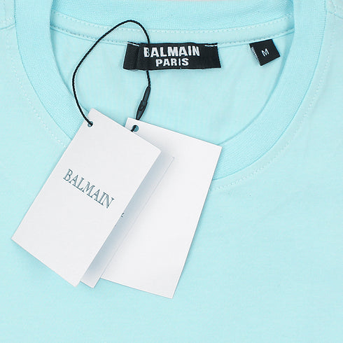 Balmain Sky Blue T-Shirt