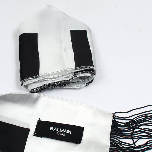 Balmain W&B Premium Scarf BL6