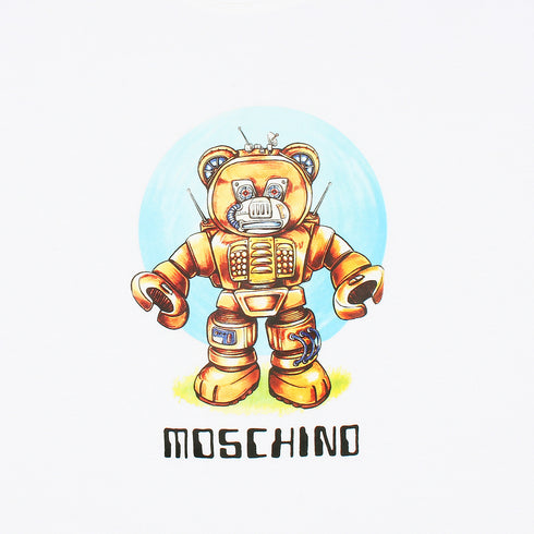 Moschino Robot White T-Shirt