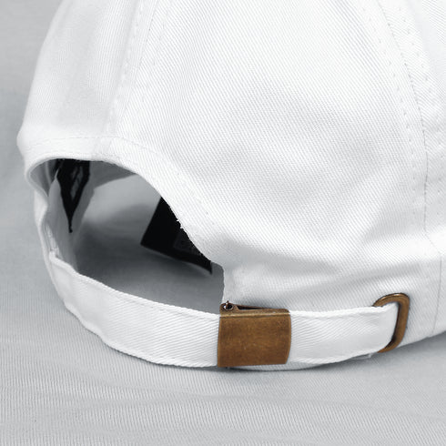Balmain White Basic Logo Cap