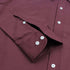 RL Maroon Embroidered logo Oxford Shirt