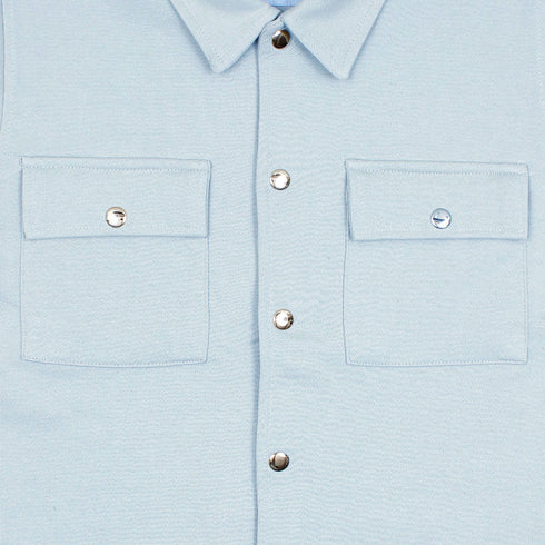 ZR Regular Fit Overshirt - Sky Blue