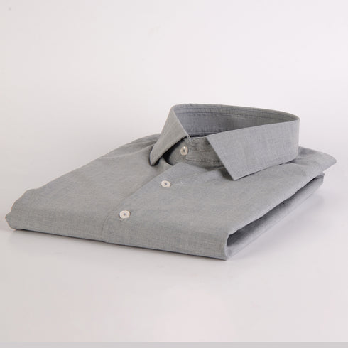 ZR Denim Self Textured Shirt