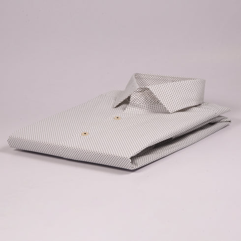 MK White Small Dotted Shirt