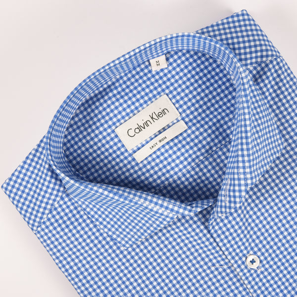 CK Blue & White Mini Check Shirt