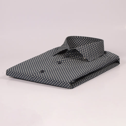 ZR Navy Mini Floral Shirt