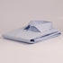 ZR White & Sky Blue Pin Stripped Shirt