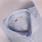 ZR White & Sky Blue Pin Stripped Shirt