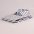 ZR White & Blue Solid Checkered Shirt