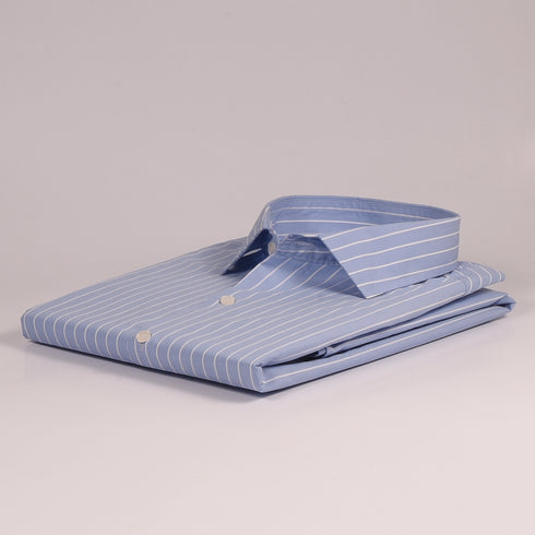 ZR Blue & White Stripped Shirt