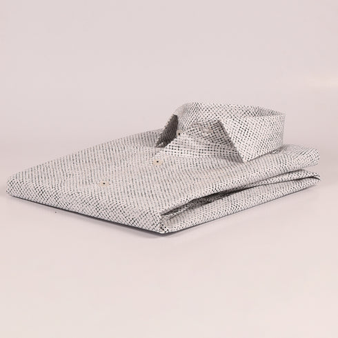 ZR White Abstract Shirt