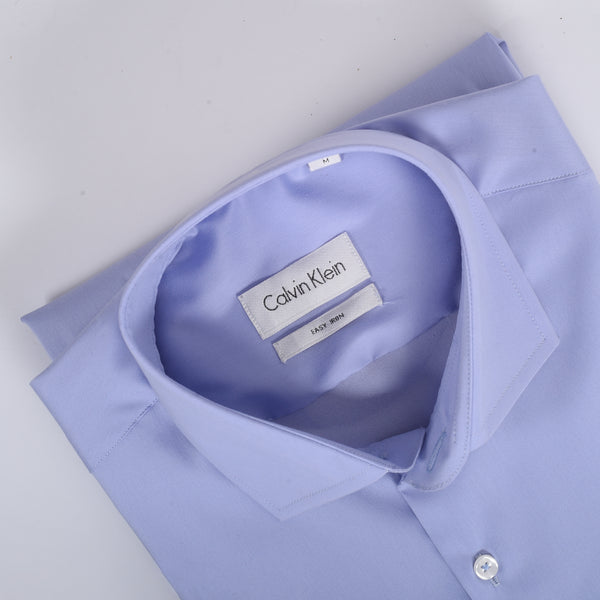 CK Dark Ocean Blue Plain Shirt