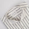 CK White with GreyWide Stripped Shirt