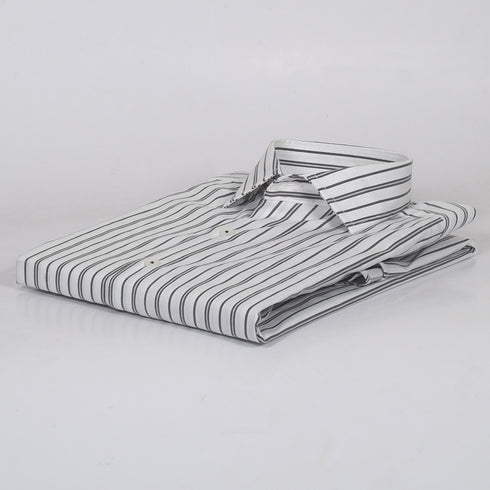 CK White with Black Stripes Shirt