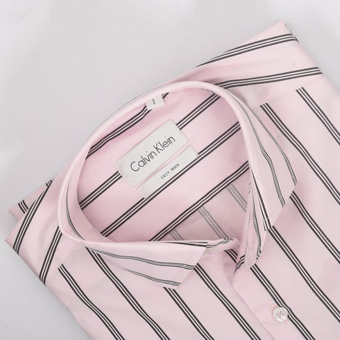 CK Pink with Black Trio Line Shirt