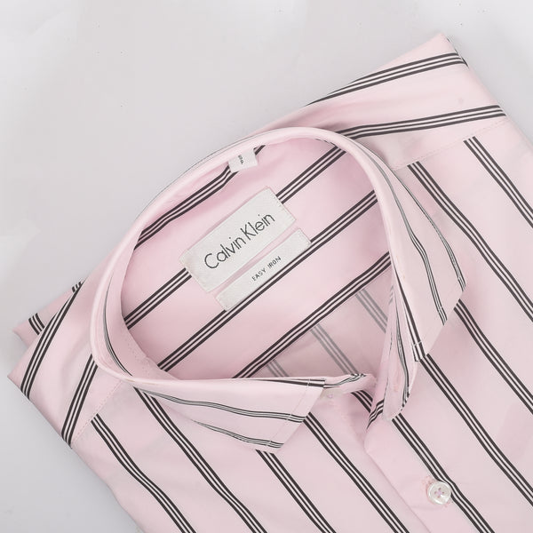 CK Pink with Black Trio Line Shirt