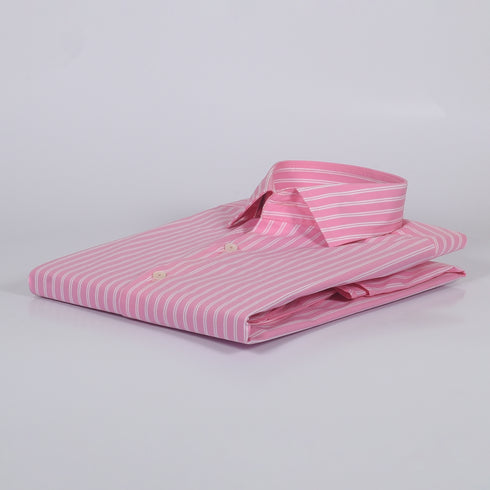 CK Pink with White Stripe Shirt