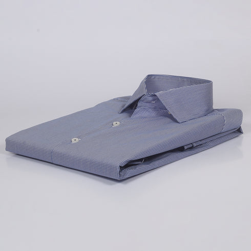 CK Blue Micro checkered Shirt