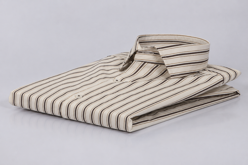 CK Caremel with Brown Stripes Shirt