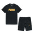 PUMA Black Shorts Summer Tracksuit